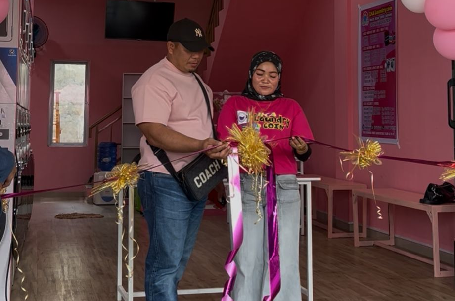 Grand Opening Ika Laundry Koin